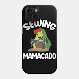 Avocados Hugging Together Happy Sewing Mamacado Mother Mommy Phone Case