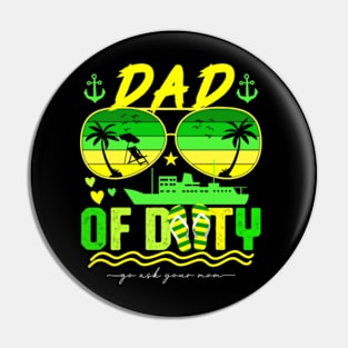 Dad Of Duty Go Ask Your Mom Pin