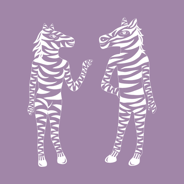 Couple Zebra by martinussumbaji