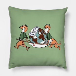 Earth Emergency thank you Weasel Team Pillow