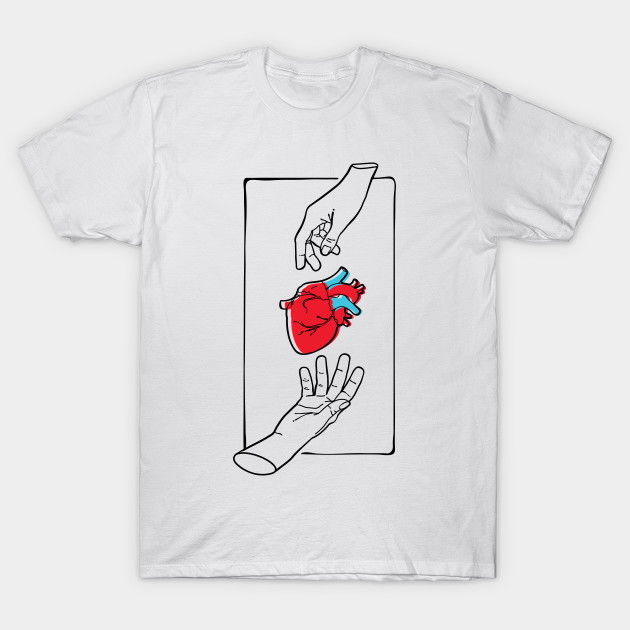 Take My Heart Heart T Shirt Teepublic