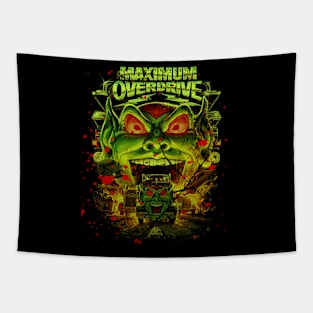 Evil Comes To Life Maximum Overdrive Cult Classic Shirt Tapestry