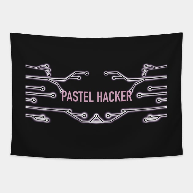 Pastel Hacker Version 4 Tapestry by ZombieCheshire