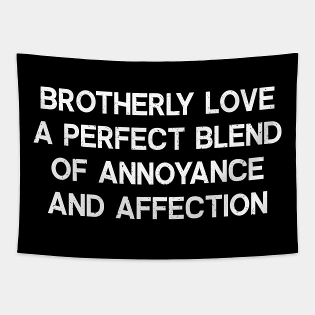 Brotherly Love Tapestry by trendynoize