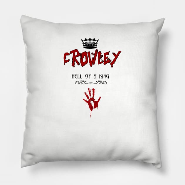 Hell of a King Pillow by Winchestered