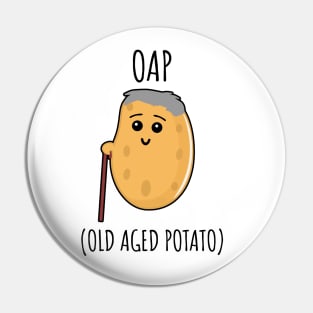 Old Aged Potato Pin
