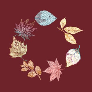 dance of autumn leaves T-Shirt