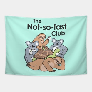 The Not-so-fast Club Tapestry