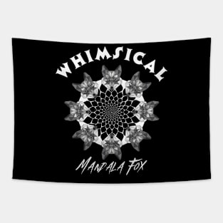 mandala fox Tapestry