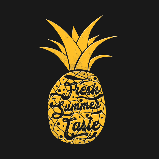 Retro Pineapple Summer by Imutobi