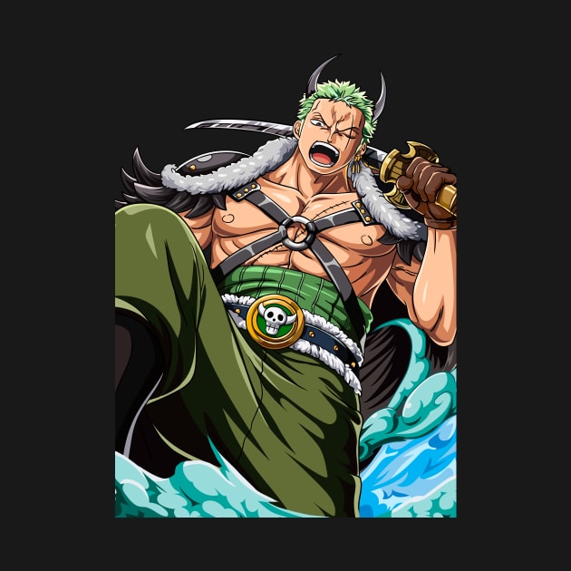 Roronoa Zoro by Cherryhell Visual Project