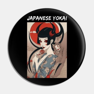 Japanese Yokai Pin