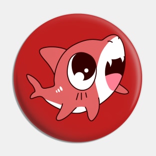 Red Baby Shark Pin