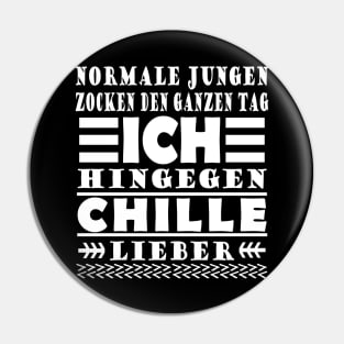 Chillen Cool Jungs Männer Urlaub Strand Sonnen Pin