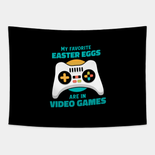 easter eggs gamer funny Tapestry