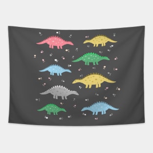 Dinosaurus Family Tapestry