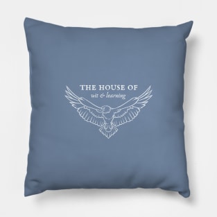 The house of wit and learning Pillow