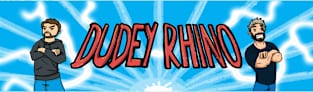 Dudey Rhino Banner Magnet