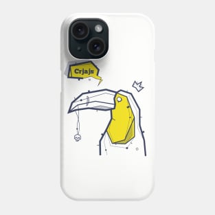 Graffiti Style Toucan Phone Case