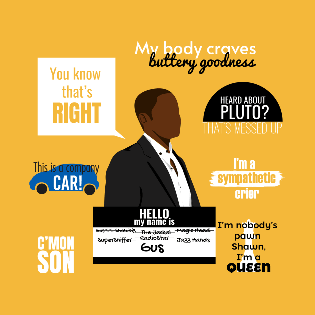 Burton "Gus" Guster Quotes by insidethetardis