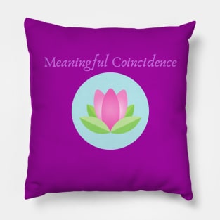 Meaningful Coinicidence Pillow