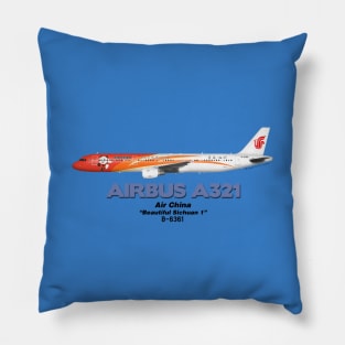 Airbus A321 - Air China "Beautiful Sichuan 1" Pillow