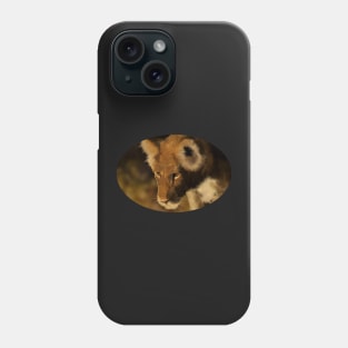 Evening Hunt- Painting of Lioness Hunting Phone Case