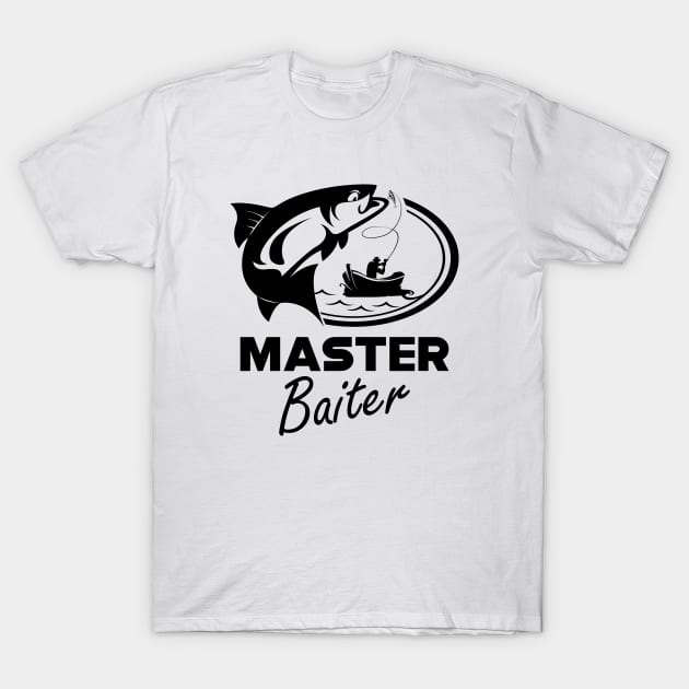 Master Baiter T Shirt, Funny Fishing Shirt