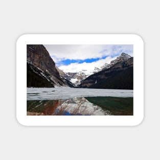 Lake Louise Victoria Glacier Alberta Canada Magnet