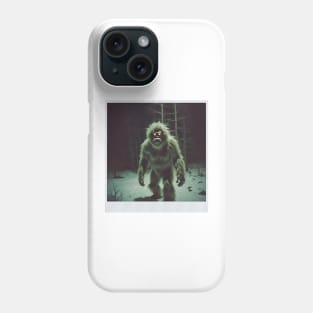 The Yeti Lurks Phone Case