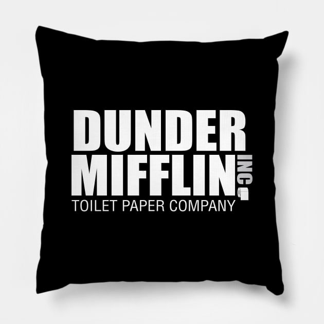 Dunder Mifflin TP Company Pillow by WMKDesign