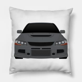 Evo IX Grey Pillow