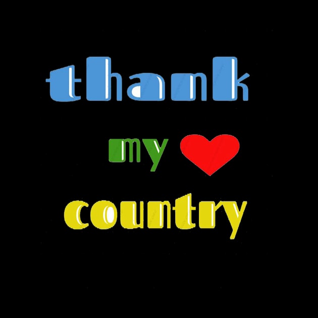 thank my country by hamzaben