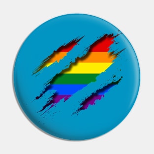 LGBT Shredding Pin