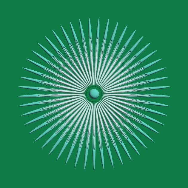 concentric green by desingmari