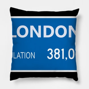 London Population Pillow