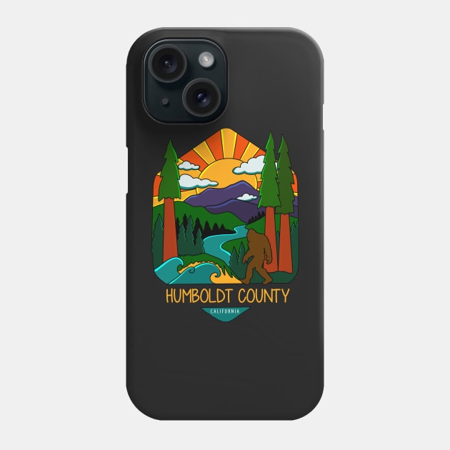 Humboldt County Phone Case by CattGDesigns