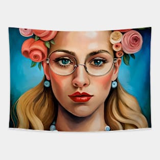 Flower Girl Tapestry