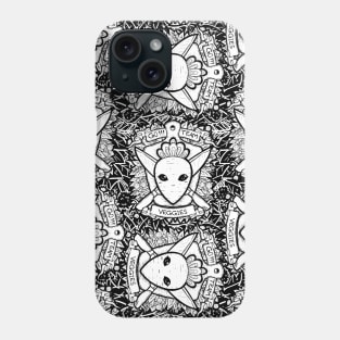 Radish/Carrot and Knife Coat of Arms Phone Case