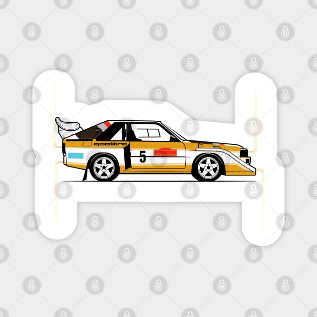 Group B Rally Legend Magnet by icemanmsc