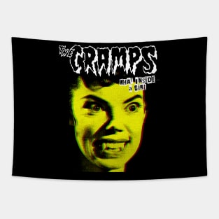 The Cramps What Inside a Girl Tapestry