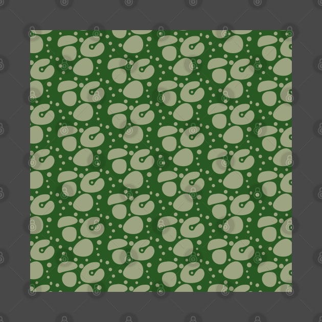 Green Shapes Pattern Background by Gold Star Creative