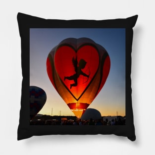 Valentine Balloon at the fiesta Pillow