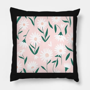 Daisy pink Pillow