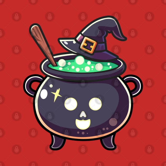 Cute Witch Cauldron by Arief Uchiha