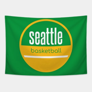 seattle supersonics basketball Tapestry