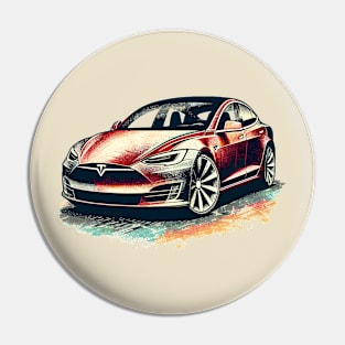 Tesla Model S Pin