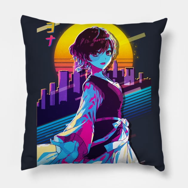 Yona of the Dawn Pillow by 80sRetro