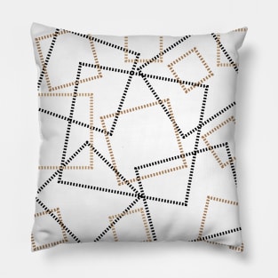 Modern Minimalist Geometric squares Pillow