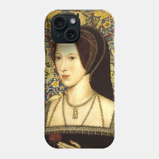 Queen Anne Boleyn Collage Portrait Phone Case